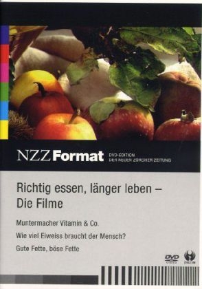 Richtig essen, l&auml;nger leben - Die Filme, 1 DVD
