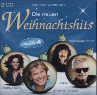 Die neuen Weihnachtshits. Vol.4, 2 Audio-CDs