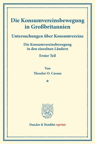 Die Konsumvereinsbewegung in Großbritannien.