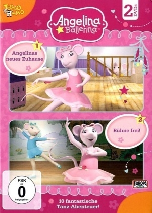 Angelina Ballerina. Folge.1+2, 2 DVDs