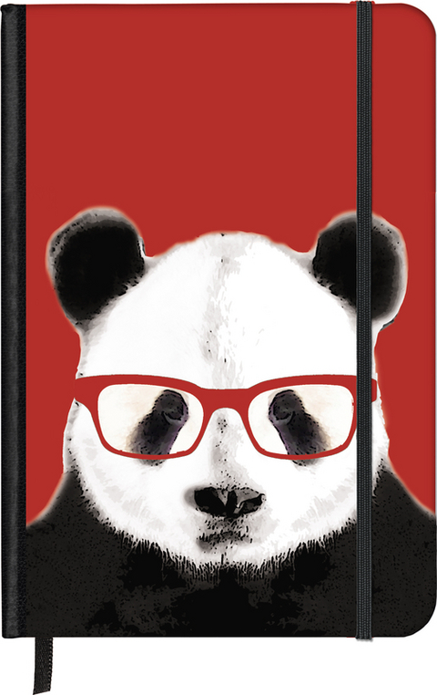 SoftTouch Notebook Nerdy Panda 9 x 14 cm - Matt Dinniman