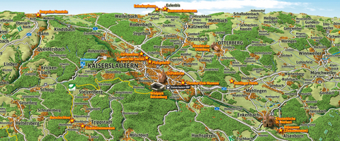 Panorama Naturpark Pf&auml;lzerwald