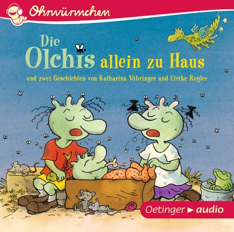 Die Olchis allein zu Haus und zwei Geschichten von Katharina Vöhringer und Ulrike Rogler - Erhard Dietl, Ulrike Rogler, Katharina Vöhringer