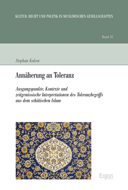Ann&auml;herung an Toleranz - Stephan Kokew