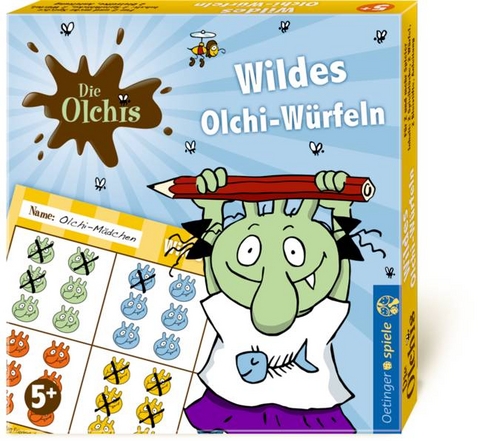 Die Olchis Wildes Olchi-W&uuml;rfeln