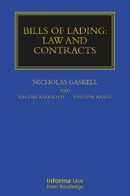 Bills of Lading - Nicholas Gaskell