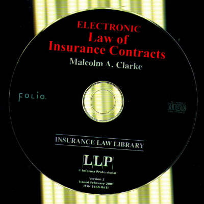 Law of Insurance Contracts - Malcolm A. Clarke