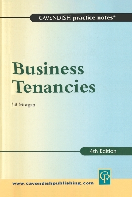 Practice Notes on Business Tenancies