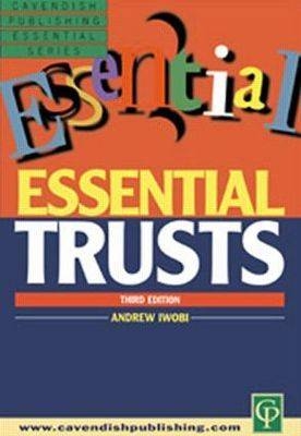 Essential Trusts Law -  Iwobi