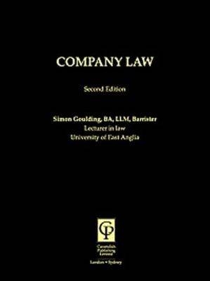 Company Law - Simon Goulding