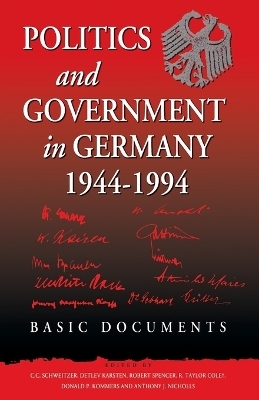 Politics and Government in Germany, 1944-1994 - 