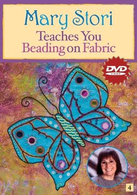 Mary Stori Teaches You Beading On Fabric Dvd - Mary Stori