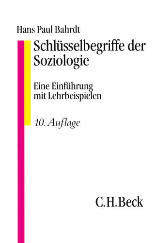 Schlüsselbegriffe der Soziologie