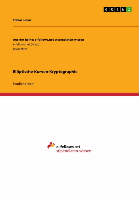 Elliptische-Kurven-Kryptographie -  Tobias Jonas
