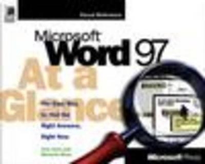 Microsoft Word 97 at a Glance - Gerald G. Joyce, Marianne Moon