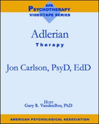Adlerian Therapy - Jon Carlson