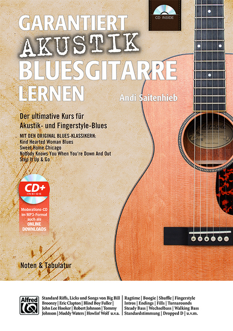 Garantiert Akustik Bluesgitarre lernen - Andi Saitenhieb