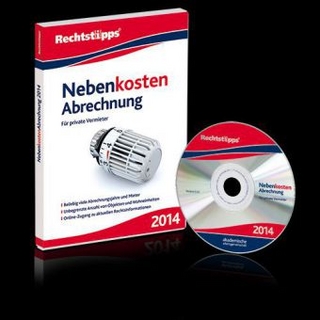 Nebenkostenabrechnung 2014, CD-ROM