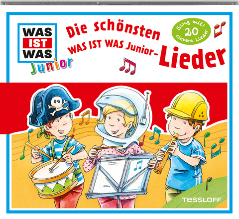 WAS IST WAS Junior H&ouml;rspiel Die sch&ouml;nsten WAS IST WAS Junior-Lieder - 