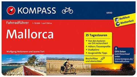 KOMPASS Fahrradf&uuml;hrer Mallorca - Wolfgang Heitzmann