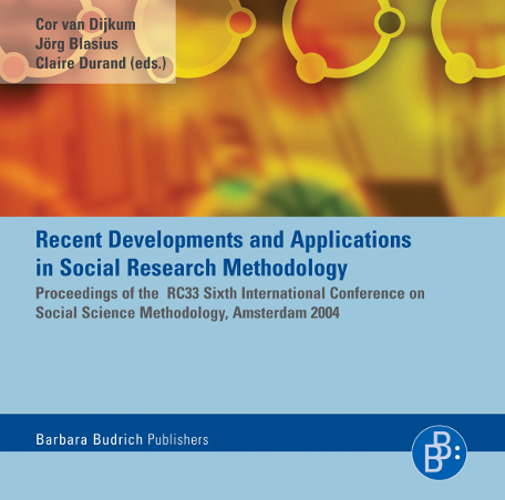 Recent  Developments and Applications in Social Research Methodology - 