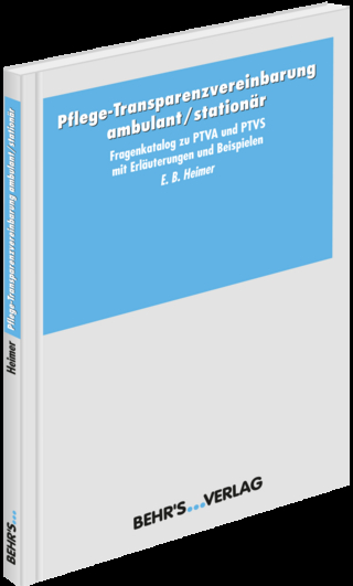 Pflege-Transparenzvereinbarung ambulant / stationär