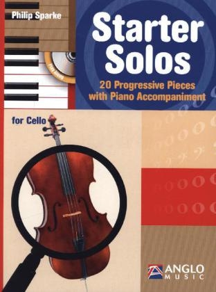 Starter Solos, f&uuml;r Violoncello und Klavier, m. Audio-CD - Philip Sparke
