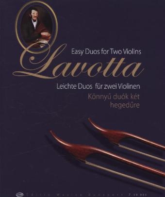 Leichte Duos f&uuml;r zwei Violinen - J&aacute;nos Lavotta