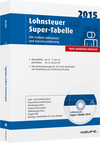 Lohnsteuer Super-Tabelle 2015