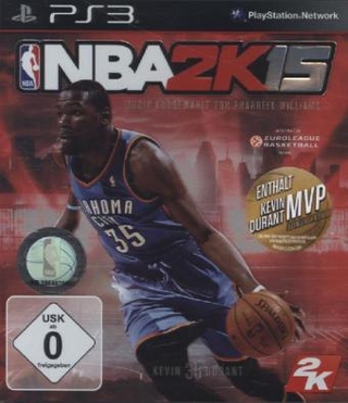 NBA 2K15, 1 PS3-Blu-ray Disc