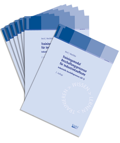B&uuml;cherpaket Trainingsmodule f&uuml;r Industriekaufleute