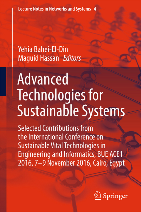Advanced Technologies for Sustainable Systems - 