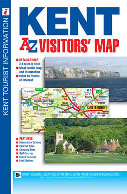 Kent A-Z Visitors' Map -  A-Z Maps