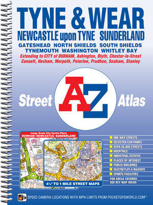 Tyne and Wear A-Z Street Atlas (spiral)