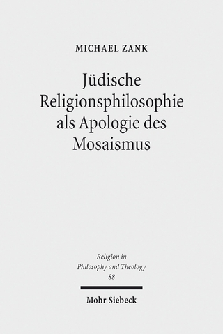Jüdische Religionsphilosophie als Apologie des Mosaismus
