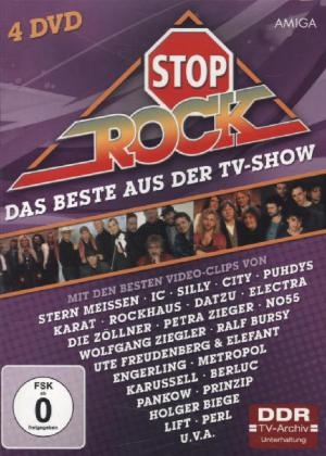 STOP - Rock, 4 DVDs