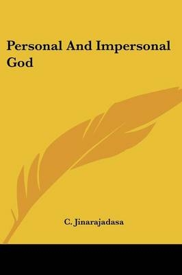 Personal And Impersonal God - C Jinarajadasa