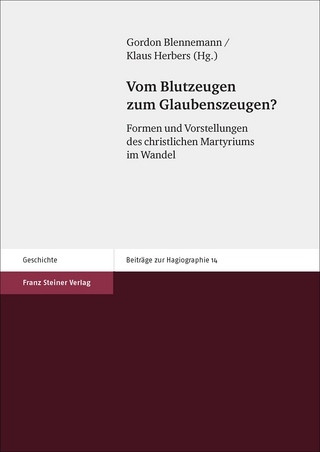 Vom Blutzeugen zum Glaubenszeugen?