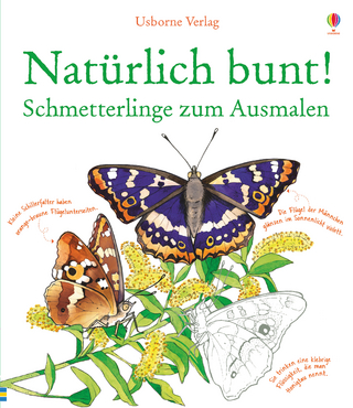 Natürlich bunt! Schmetterlinge zum Ausmalen