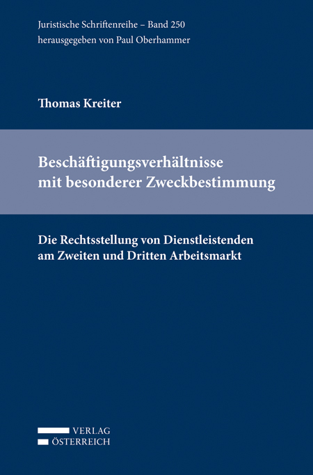 Besch&auml;ftigungsverh&auml;ltnisse mit besonderer Zweckbestimmung - Thomas Kreiter