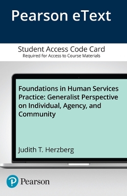 Foundations in Human Services Practice