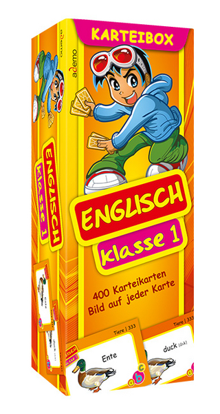 Karteibox Englisch Klasse 1