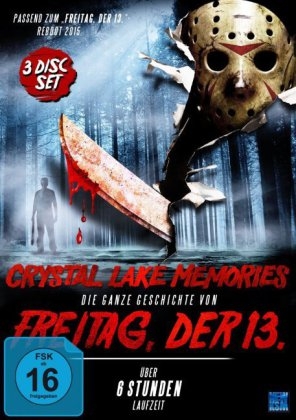 Crystal Lake Memories - Die ganze Geschichte von "Freitag, der 13.", 3 DVDs