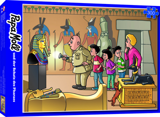 Papa Moll Puzzle und der Schatz des Pharaos