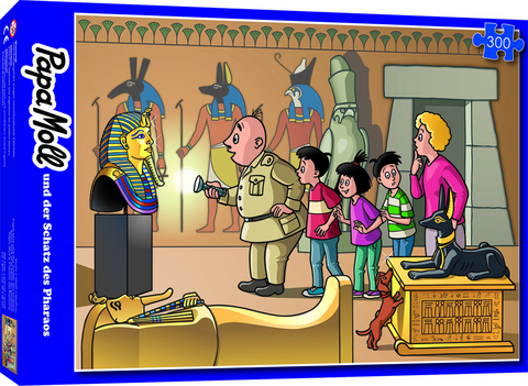 Papa Moll Puzzle und der Schatz des Pharaos
