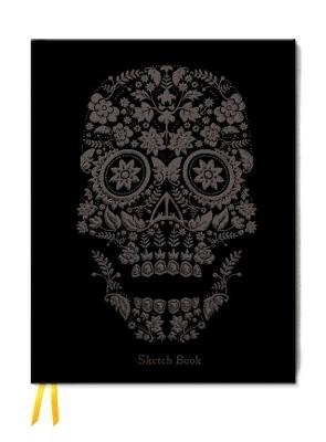Silver Skull (Blank Sketch Book)