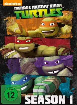 Teenage Mutant Ninja Turtles. Season.1, 4 DVDs