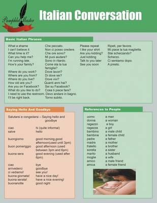 Italian Conversation