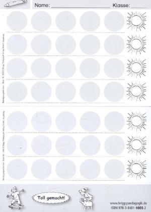 Würfel, Sticker, Stempel - Sticker und Karten / Belobigungskärtchen für Kinder