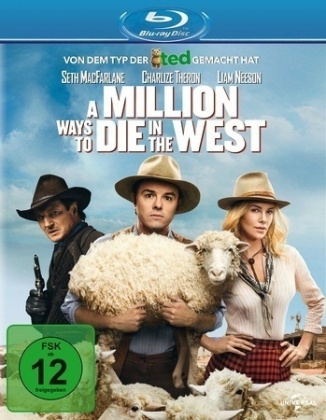 A Million Ways to die in the West, 1 Blu-ray